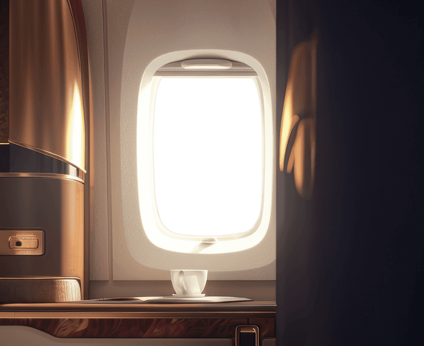 airplane window